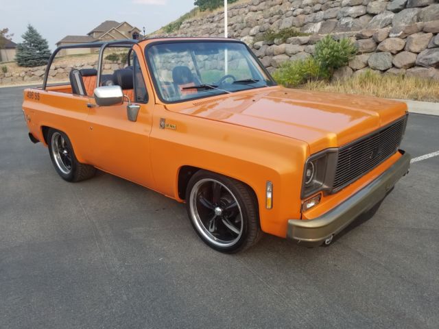 1975 Chevy Blazer K5 2 Wheel drive full restoration 454 fuel injection 583 hp 1975 Chevrolet Blazer
