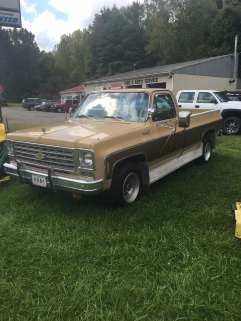 1975 Chevrolet C/K Pickup 2500 camper special - photo 5