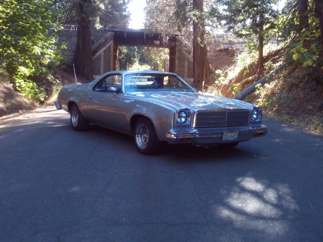 1975 Chevrolet El Camino # matching 350 AC CHEVY ELCAMINO CA HOT ROD - photo 2
