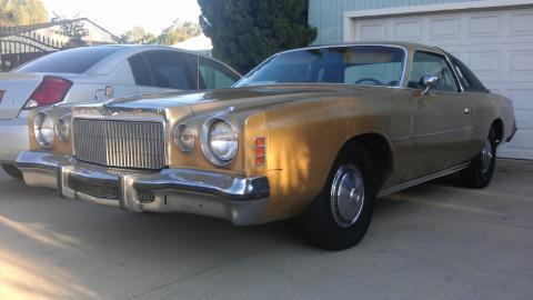 1975 Chrysler Cordoba 360ci Engine Rebuilt 727 Torqueflite Transmission 1975 Chrysler Cordoba Standard