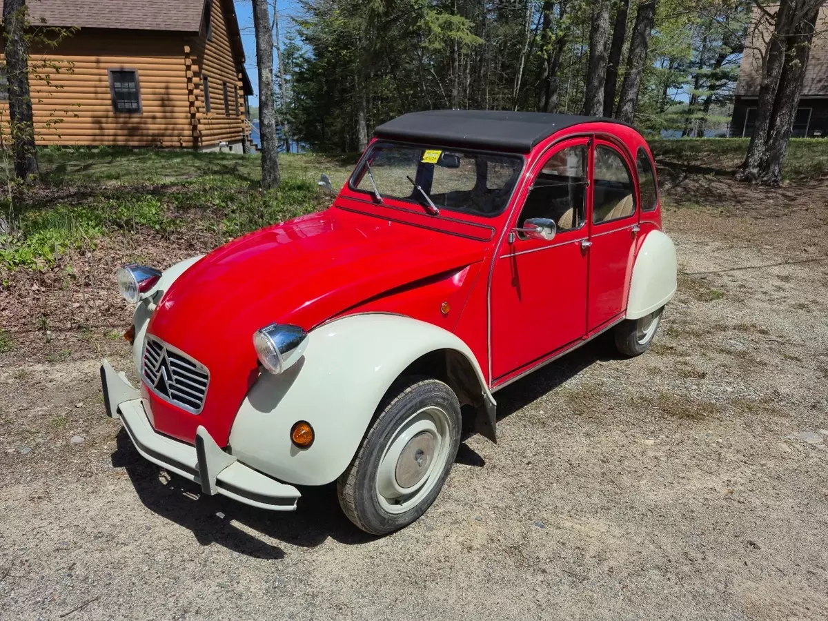 1975 CITROEN 2CV6 SPECIAL CONVERTIBLE 1975 Citroën 2CV6 SPECIAL
