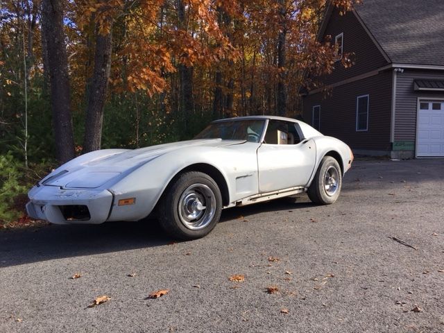 1975 Corvette , brite green, deluxe int, 350, auto, matching numbers 1975 Chevrolet Corvette deluxe