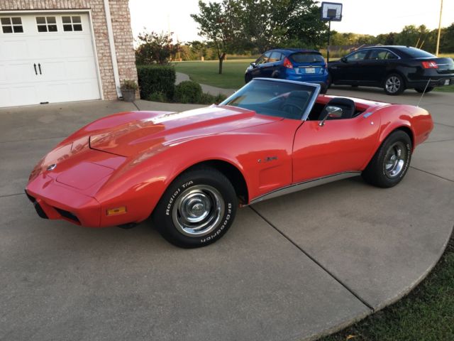 1975 Corvette Convertible w/ both tops 1975 Chevrolet Corvette