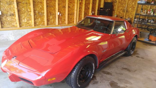 1975 CORVETTE STING RAY FRAME OFF BEAUTIFL ,VETTE,HOT ROD,SPORTS CAR,75,76 1975 Chevrolet Corvette