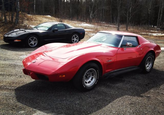 1975 Corvette Stingray MUSCLE CAR,HOT ROD,C1,C2,C3,C4,C5,C6,C7,ZO7,CAMARO,VETTE 1975 Chevrolet Corvette STINGRAY