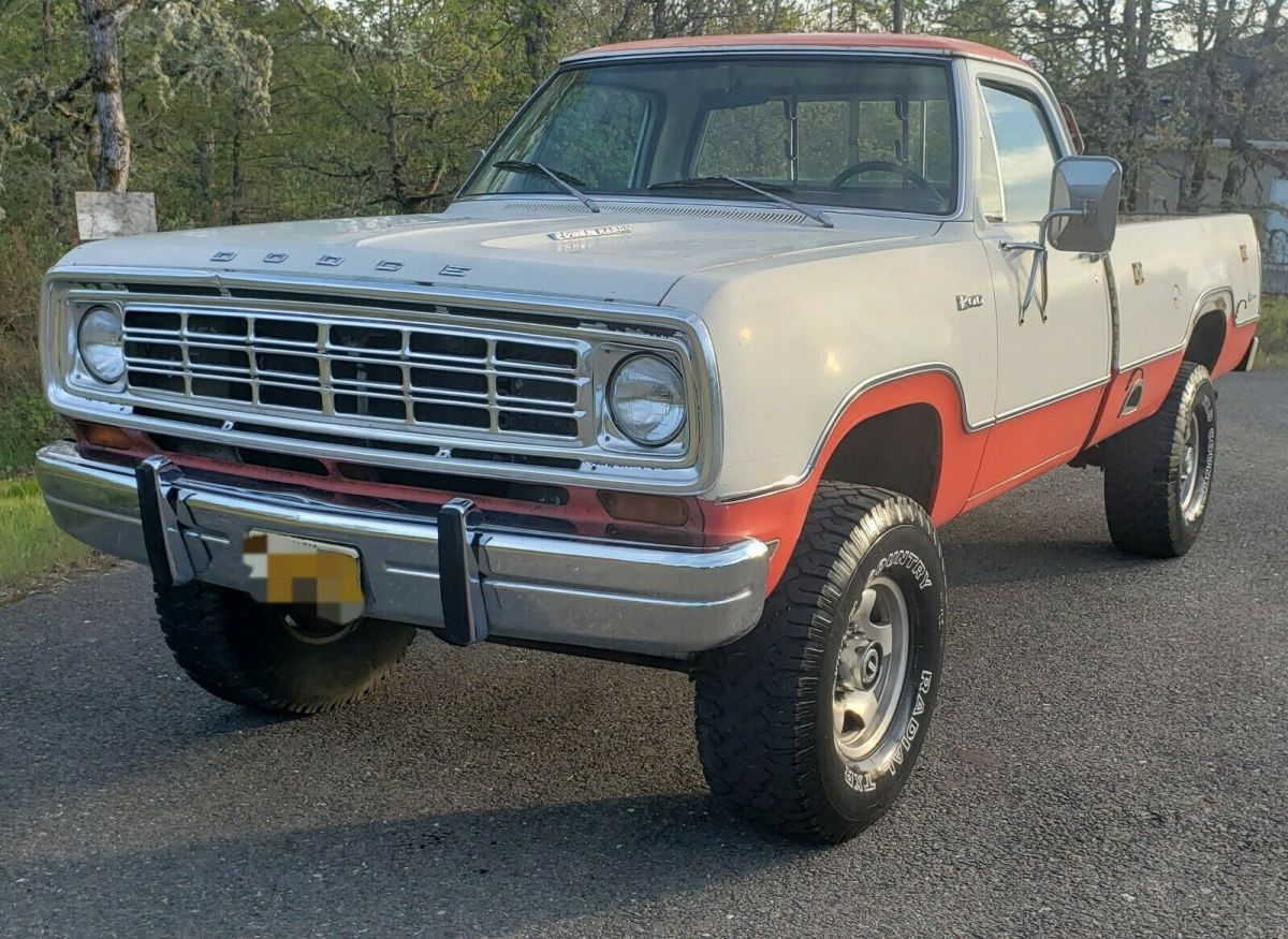 1975 Dodge 200 4x4 Adventurer Pickup 1974 1978 Ram Mopar Truck Power Wagon 1975 Dodge Other Pickups Adventurer