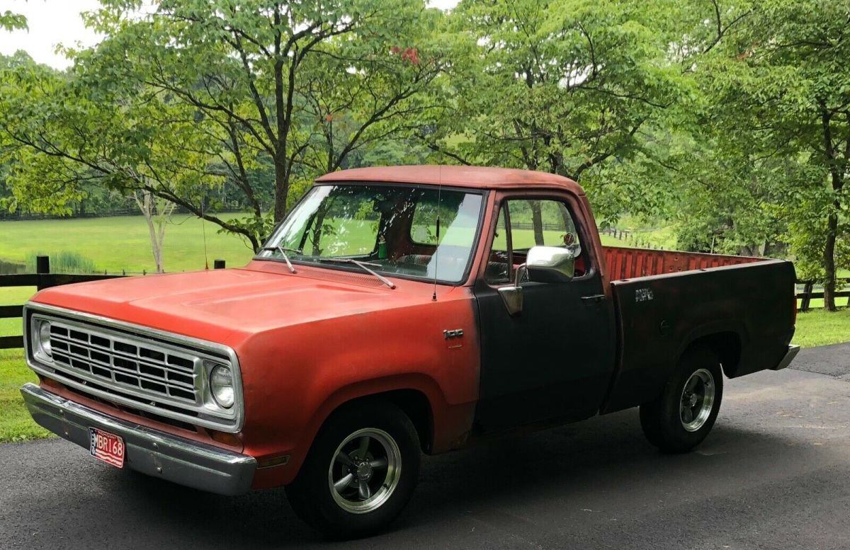 1975 Dodge D100 Pickup Shop Truck 1975 Dodge Other Pickups