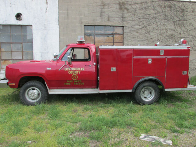 1975 Dodge Power Wagon Firetruck 1975 Dodge Power Wagon Custom
