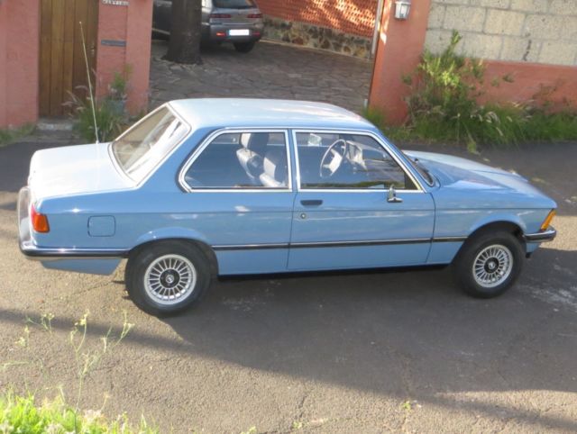 1975 euro bmw 320i with dog leg gear box, pastel blue, perfect condition 1976 BMW 3-Series 320i