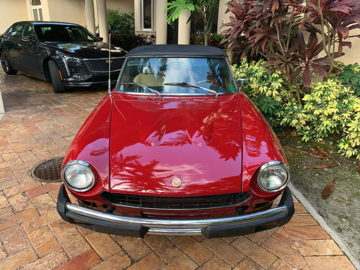 1975 fiat 124 CS1 Spider Sport 4 speed convertible 1975 Fiat 124 Spider
