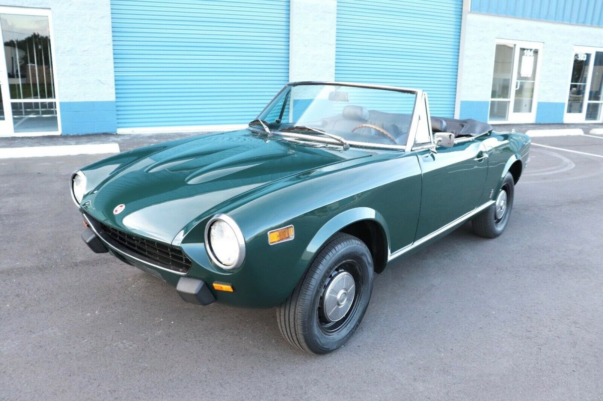 1975 Fiat 124 Spider Convertible Sport 1800 Restored