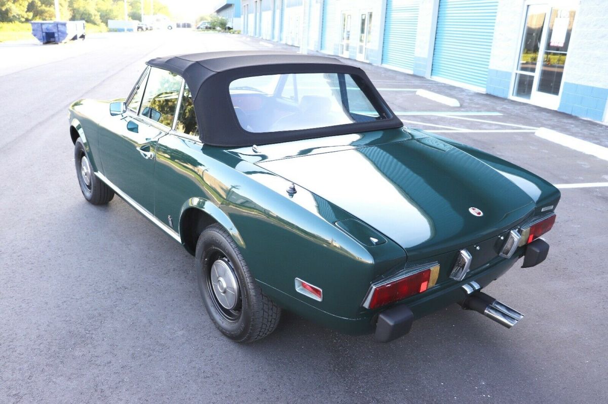 1975 Fiat 124 Spider Convertible Sport 1800 Restored - photo 4