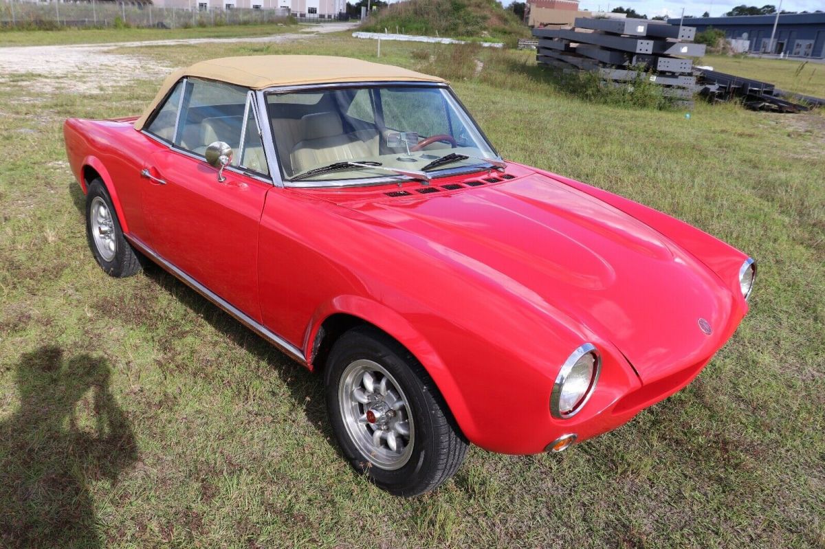 1979 Fiat 124 Spider Convertible Sport 2000cc Must See 70+ HD Pictures - photo 5