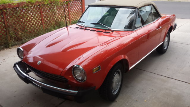 1975 Fiat 124 SPIDER CONVERTIBLE - photo 3