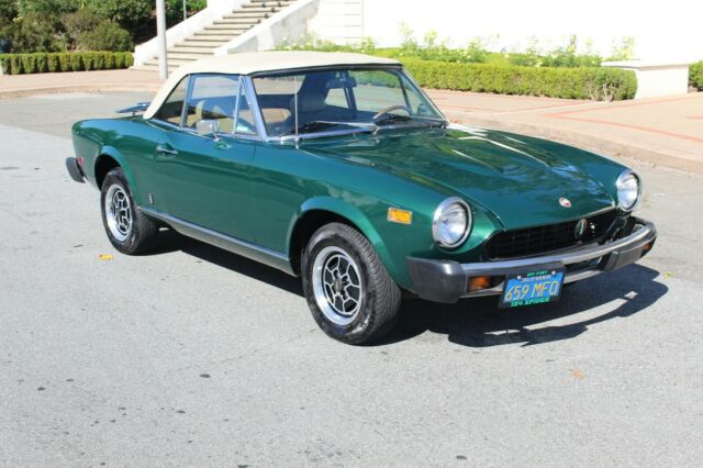 1975 Fiat Spider -California Car 1975 Fiat 124 Spider