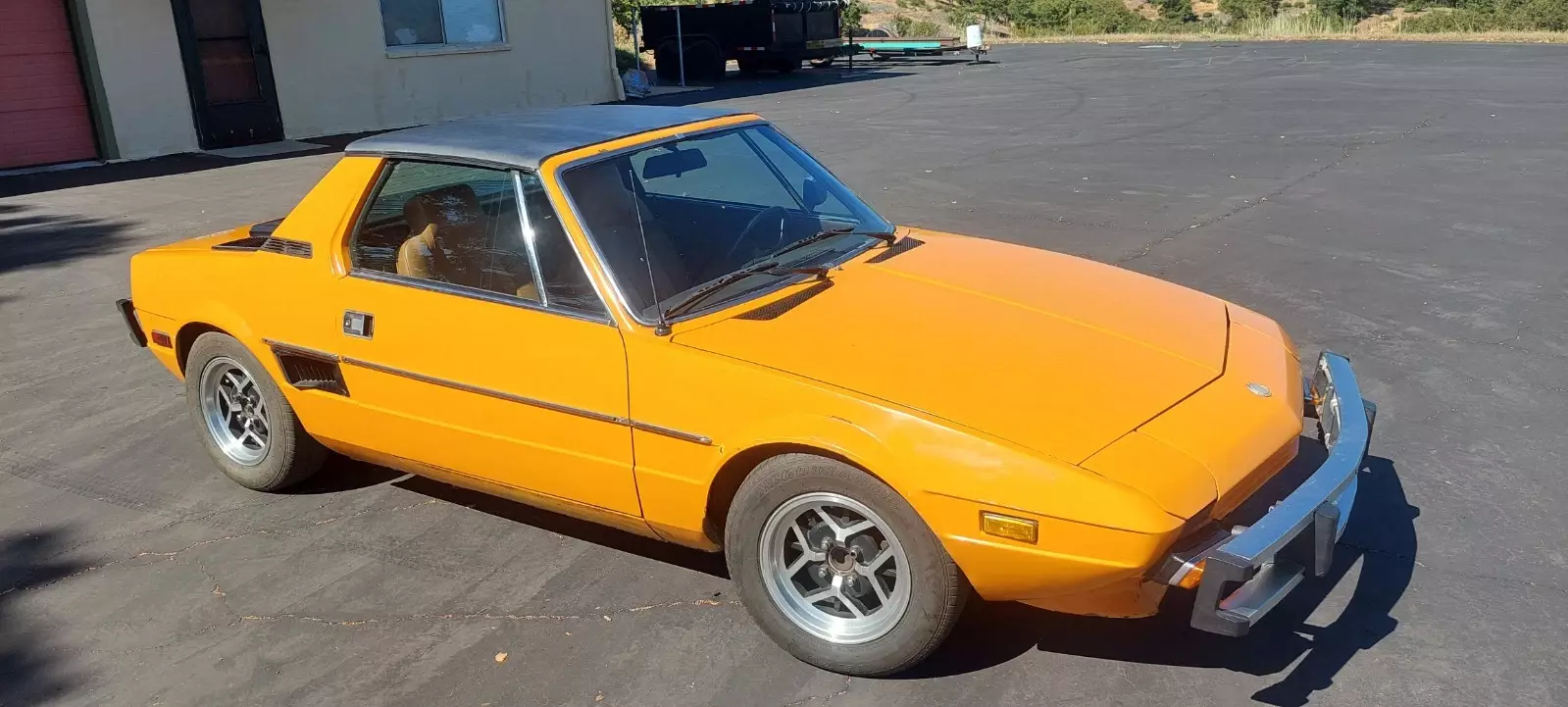 1975 Fiat X1/9 Fuel injection 5-Speed with 1986 Upgrades 1975 Fiat X-1/9 Bertone Garaged for 45 years