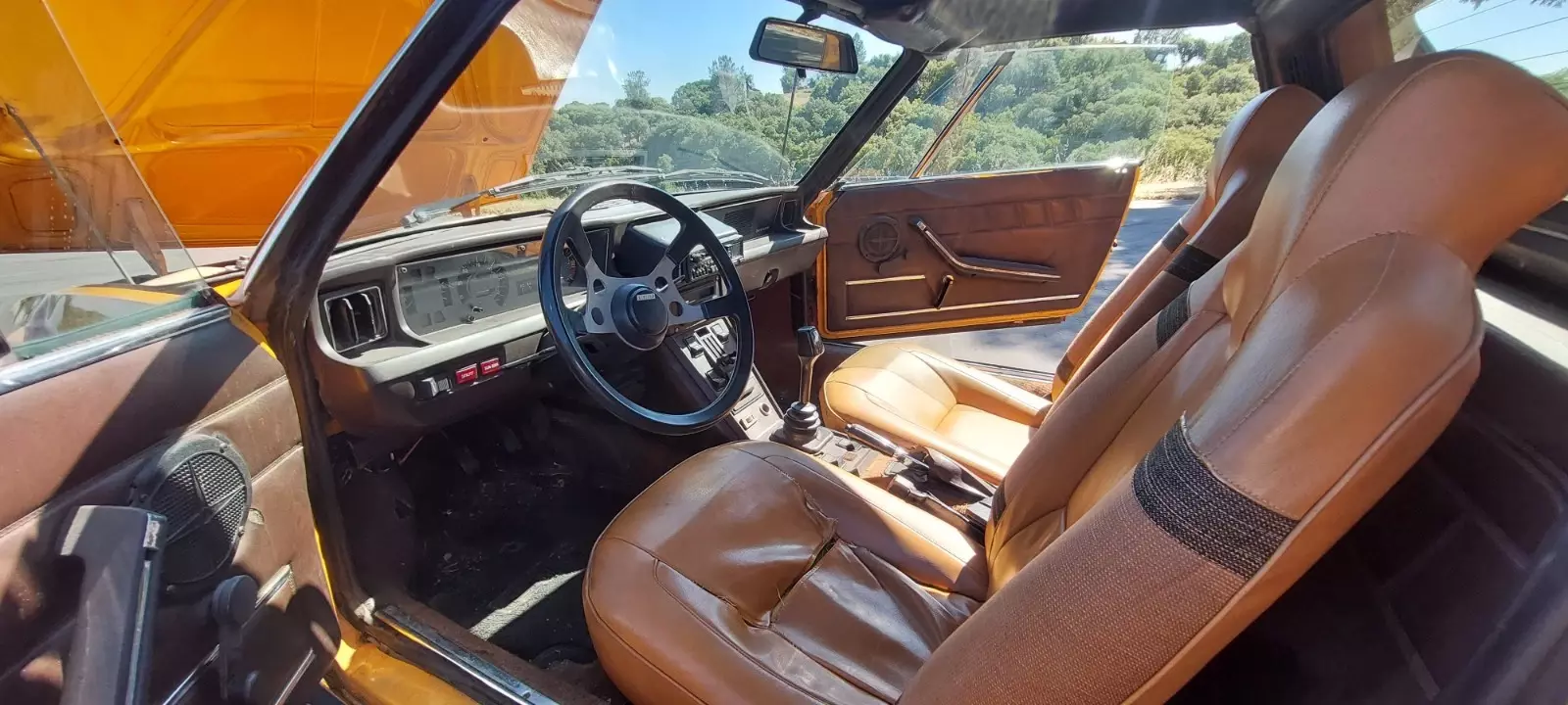 1975 Fiat X-1/9 Bertone Garaged for 45 years - photo 12