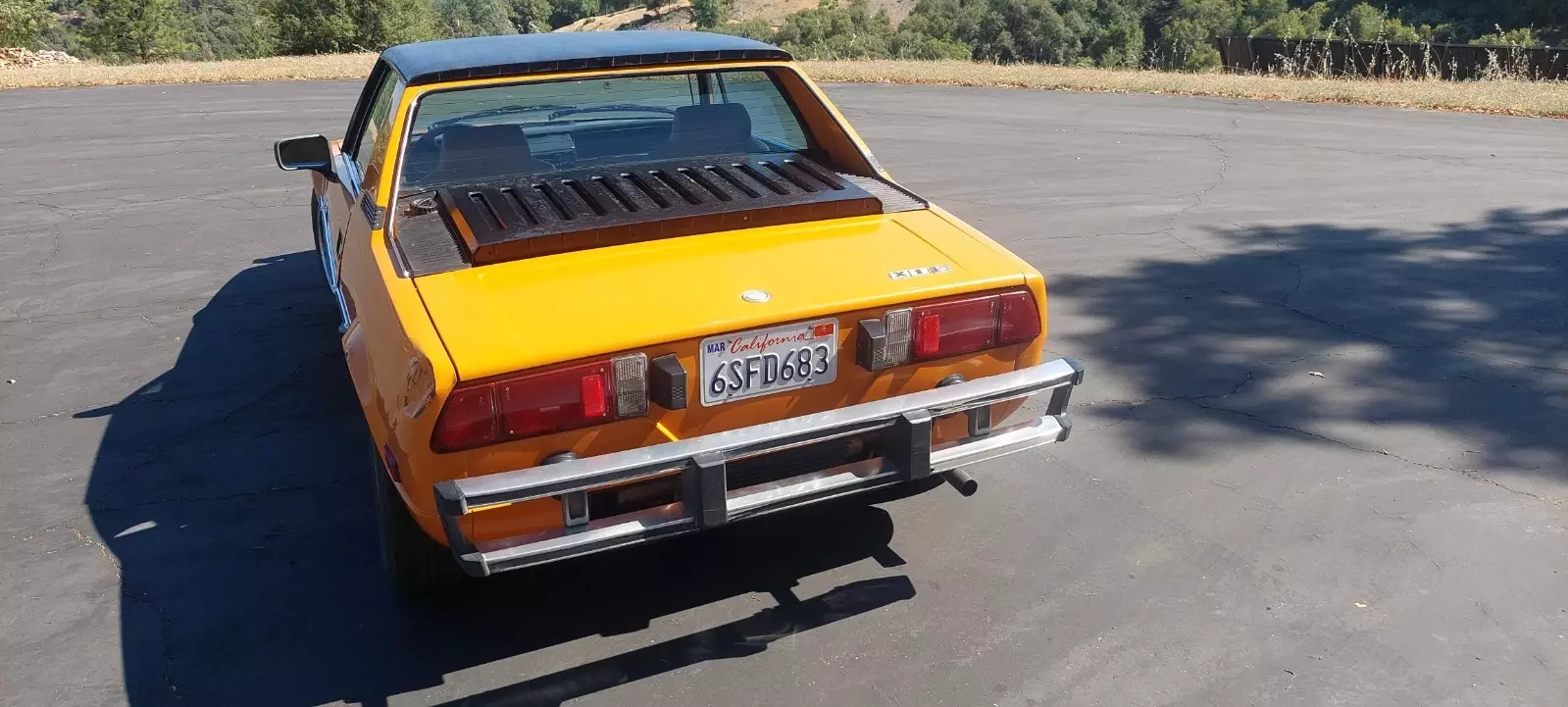 1975 Fiat X-1/9 Bertone Garaged for 45 years - photo 3