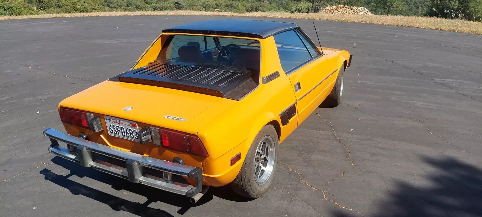 1975 Fiat X-1/9 Bertone Garaged for 45 years - photo 4