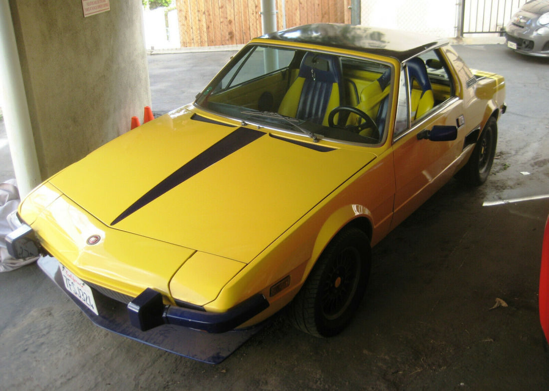 1975 Fiat X19, highly modified, street legal, has been sitting. 1975 Fiat X-1/9