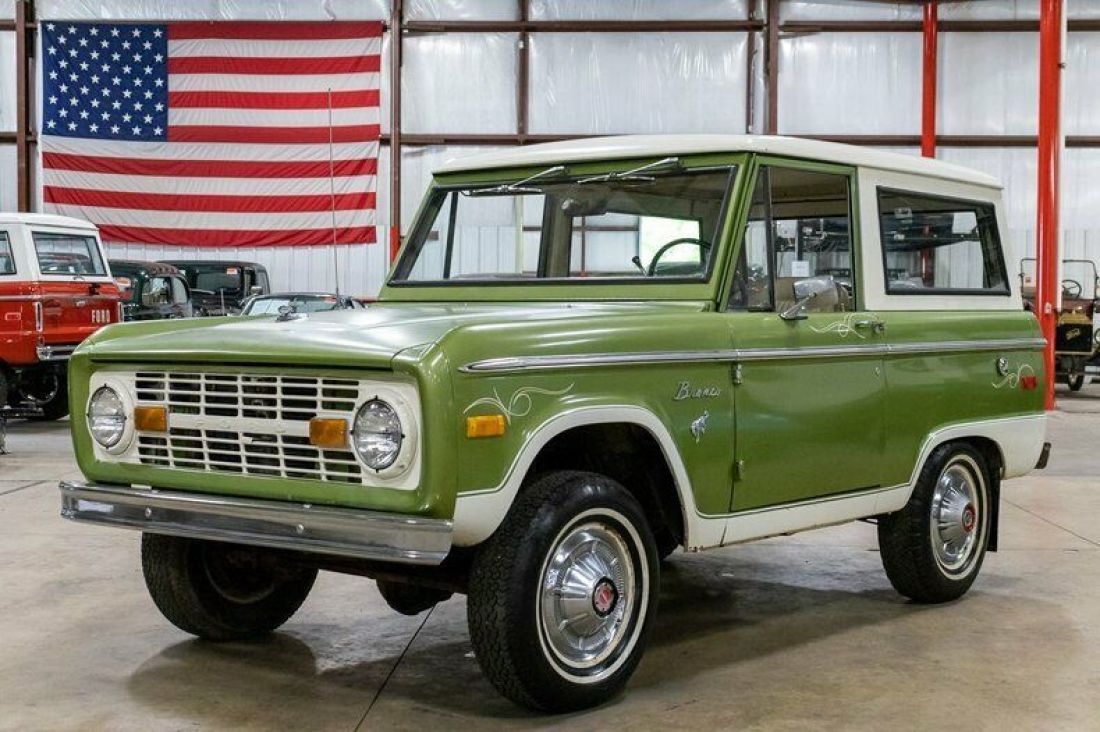 1975 Ford Bronco 102795 Miles Medium Green Glow SUV 302ci V8 Automatic 1975 Ford Bronco