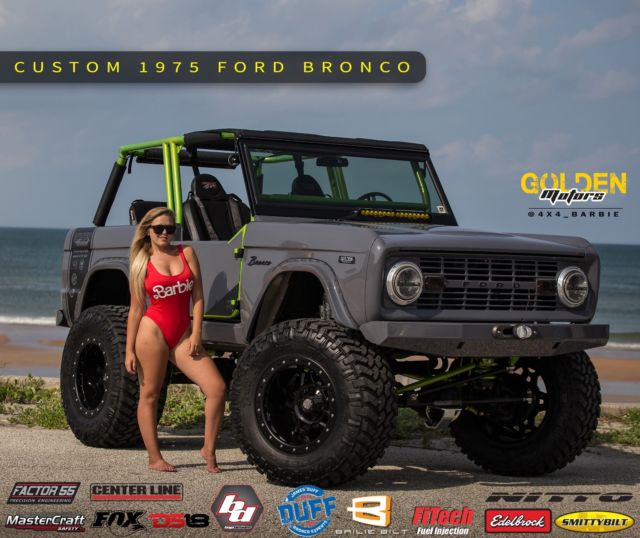 1975 Ford Bronco Custom 38" Nittos Centerline Wheels James Duff Bailie Bilt 1975 Ford Bronco Custom 38" Tires 5.5" Lift!!!
