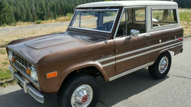 1975 Ford Bronco Ranger Barn Find 99% Rust Free 1975 Ford Bronco