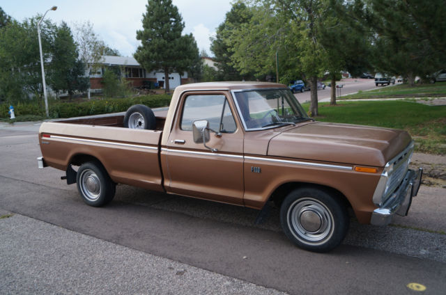 1975 ford f-100 Beautiful 55k original miles 390 MINT F150 1975 Ford F-100