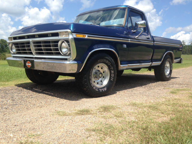 1975 Ford F-100 Ranger Standard Cab Pickup 2-Door - photo 3