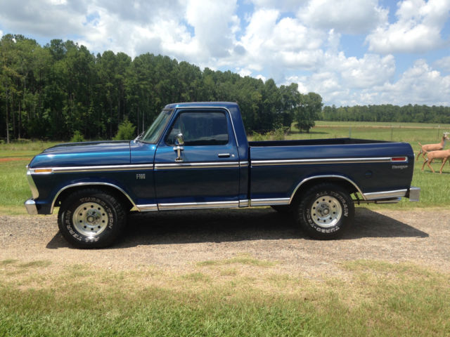1975 Ford F-100 Ranger Standard Cab Pickup 2-Door - photo 7