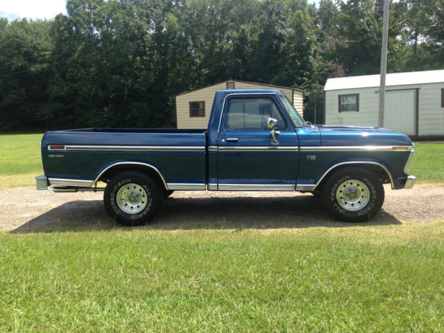 1975 Ford F-100 Ranger Standard Cab Pickup 2-Door - photo 8