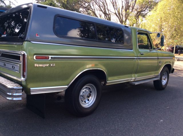 1975 Ford F-250 Ranger XLT Standard Cab Pickup camper special - photo 10