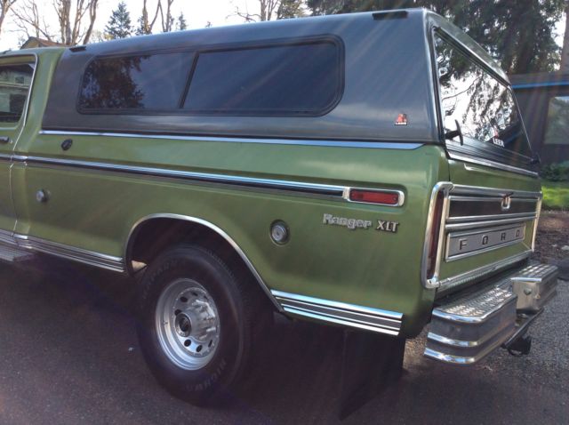 1975 Ford F-250 Ranger XLT Standard Cab Pickup camper special - photo 6