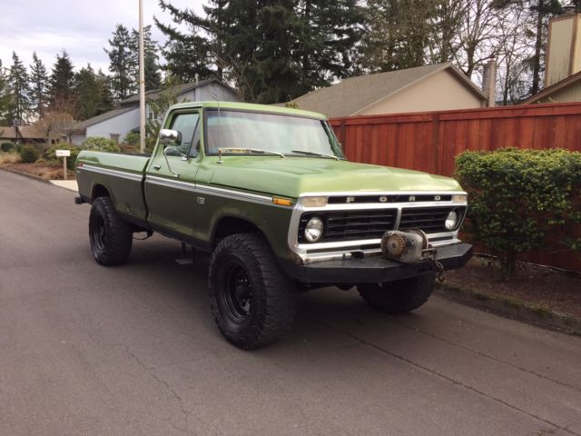 1975 ford f-250 4x4 high boy 1975 Ford F-250