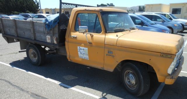 1975 Ford F-350 Custom Flat Bed Dump Truck - RTAuctions** 1975 Ford F-350 Flat Bed Dump Truck