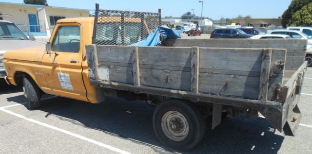 1975 Ford F-350 Flat Bed Dump Truck - photo 4