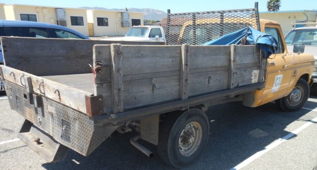 1975 Ford F-350 Flat Bed Dump Truck - photo 6