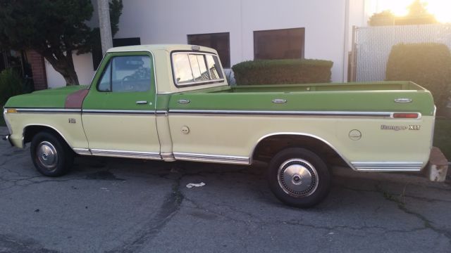 1975 Ford F150 Ranger w/ Supercharged Detroit Diesel 4-53 Allison Transmission 1975 Ford F-150