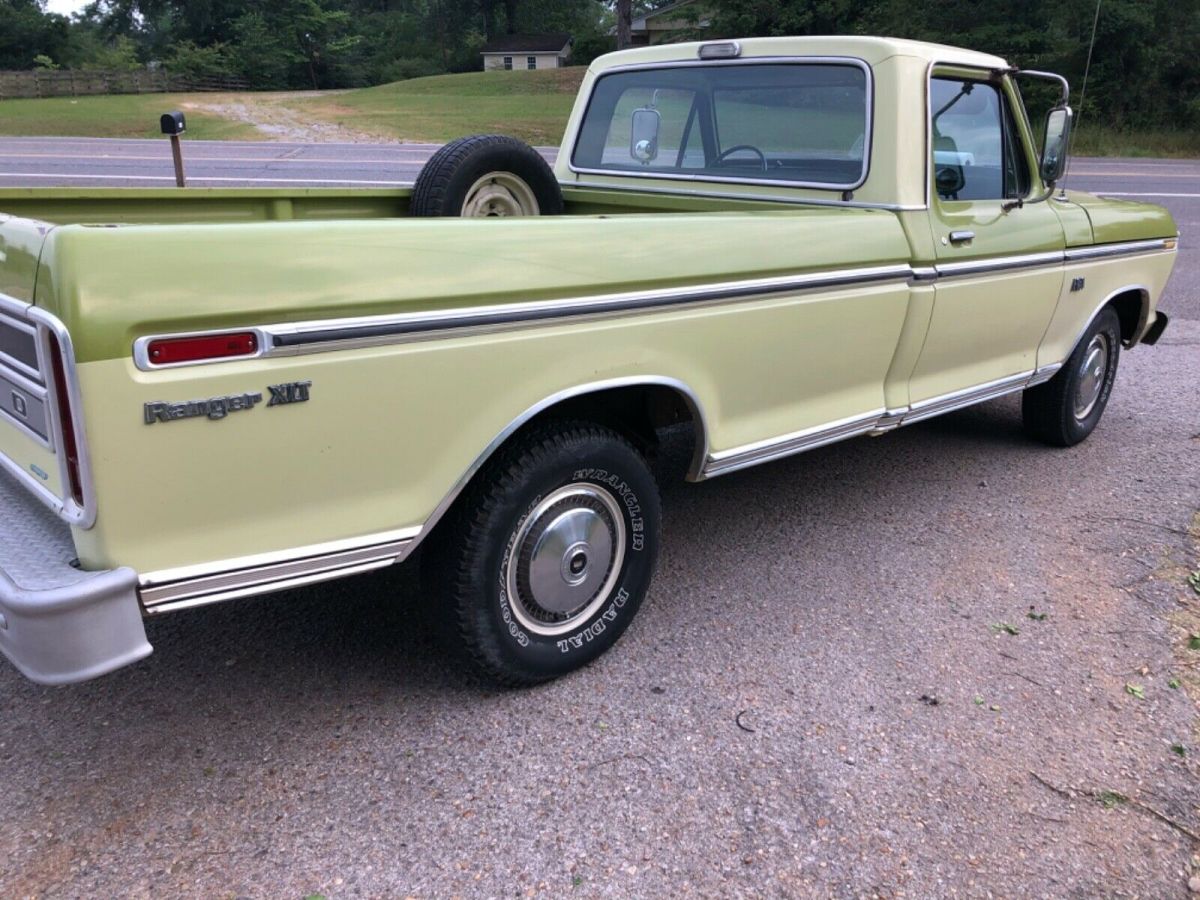 1975 Ford Ranger F150 XLT LONG BED CHROME PS PB AC 4X4 - photo 5