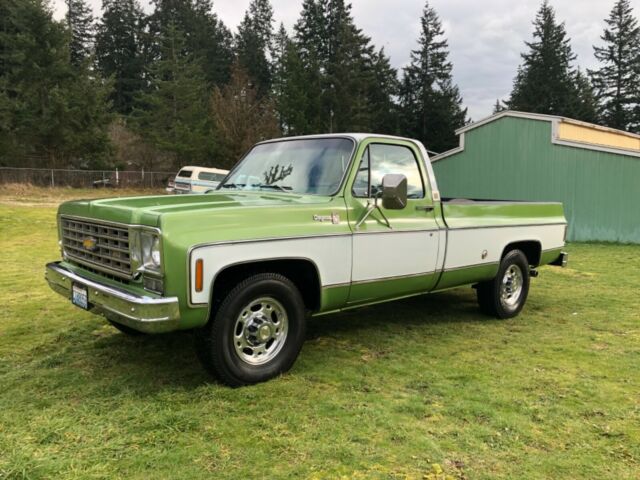 1975 GMC 2500 Cheyenne 350 77K ORIGINAL Miles Clean Stock NO RESERVE SOLID 1975 GMC Sierra 2500 Cheyenne