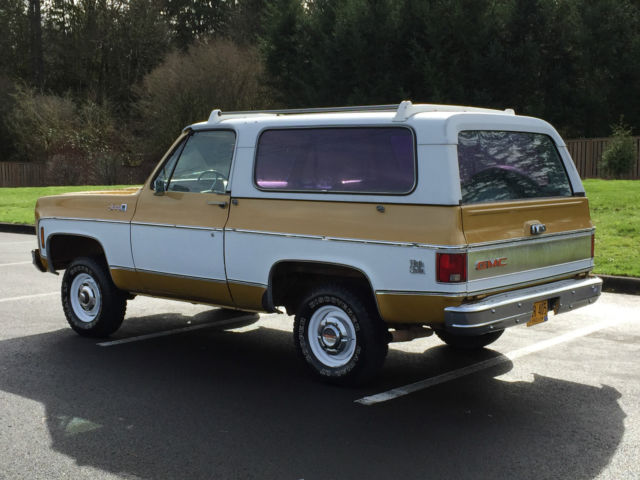 1975 GMC Jimmy GMC Jimmy, Chevy K5 Blazer, 4x4,Convertible,Bronco - photo 5