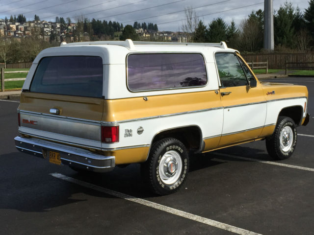 1975 GMC Jimmy GMC Jimmy, Chevy K5 Blazer, 4x4,Convertible,Bronco - photo 6