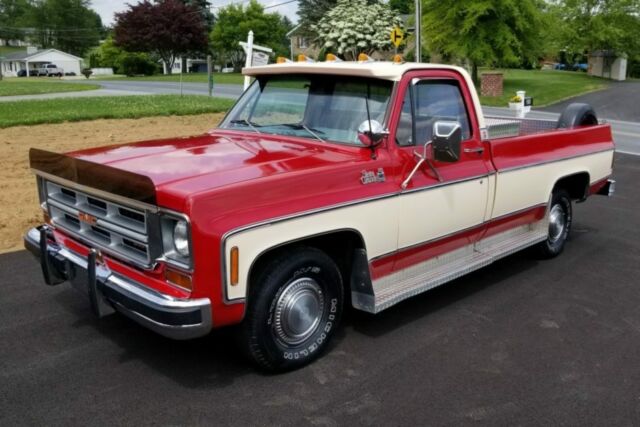 1975 GMC Sierra Grande Pickup Chevy Ford f100 1500 1975 GMC Sierra 1500 1500