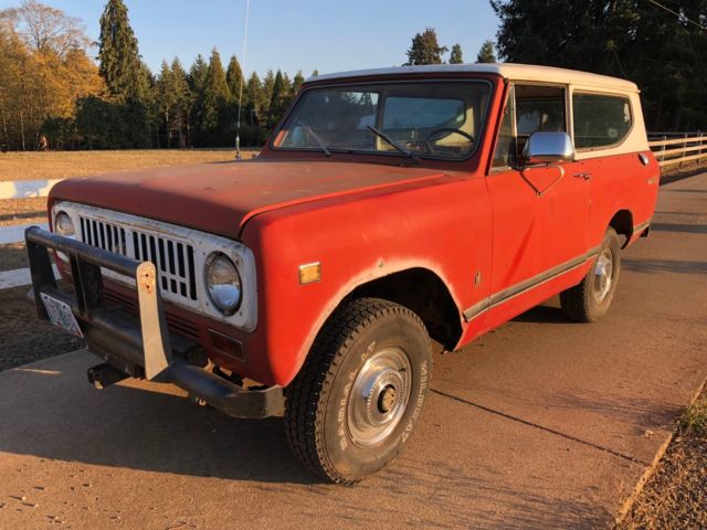 1975 International Harvester Scout ii, 345ci, Auto, WEST COAST, PS/PB 4x4 1975 International Harvester Scout