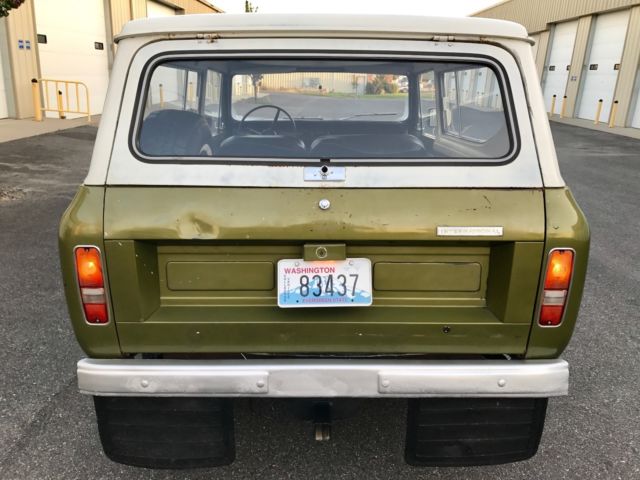 1975 International Harvester Scout II Unmolested Survivor All Original V8 3 SPD - photo 12