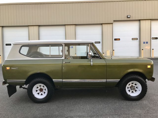 1975 International Harvester Scout II Unmolested Survivor All Original V8 3 SPD - photo 2