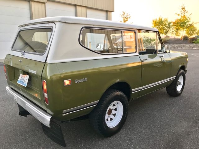 1975 International Harvester Scout II Unmolested Survivor All Original V8 3 SPD - photo 3