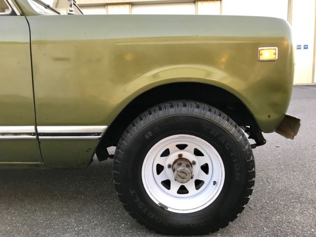 1975 International Harvester Scout II Unmolested Survivor All Original V8 3 SPD - photo 4