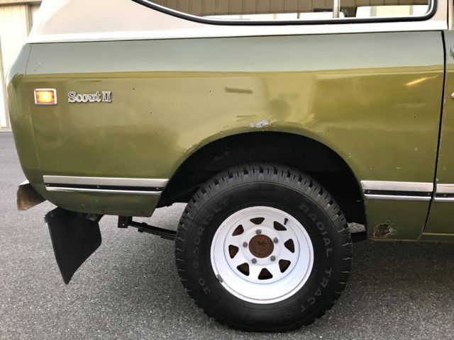 1975 International Harvester Scout II Unmolested Survivor All Original V8 3 SPD - photo 5