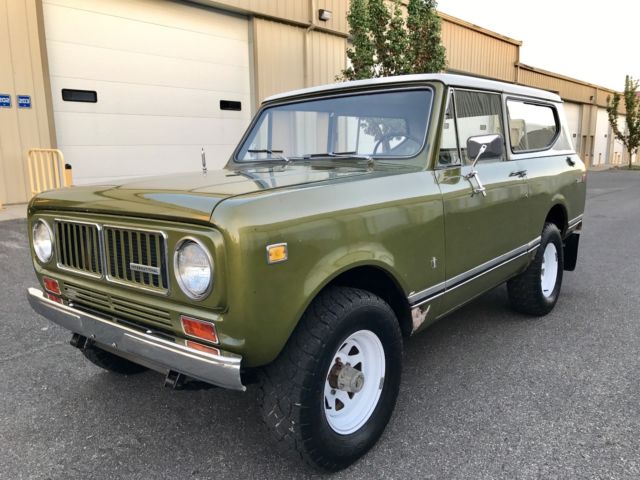 1975 International Harvester Scout II Unmolested Survivor All Original V8 3 SPD - photo 6